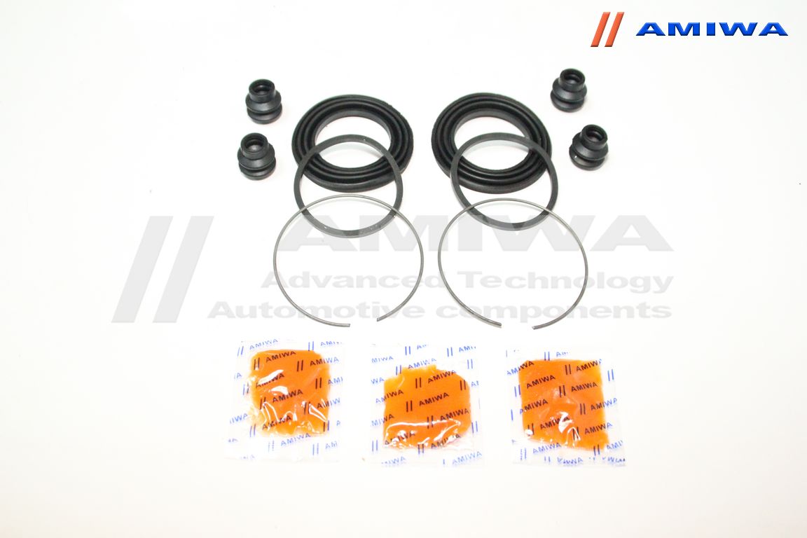 Ремкомплект суппорта тормозного переднего daihatsu sirion m100 1998-2004, toyota duet 1998-2004 - Amiwa 1436024
