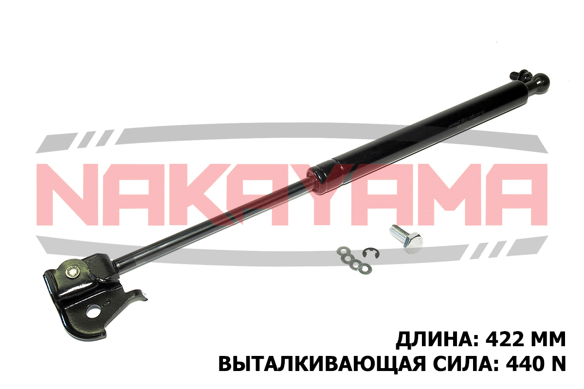 Амортизатор крышки багажника VW touareg (7p5) 10- (l=594 мм, f=605 N) - Nakayama GS890NY