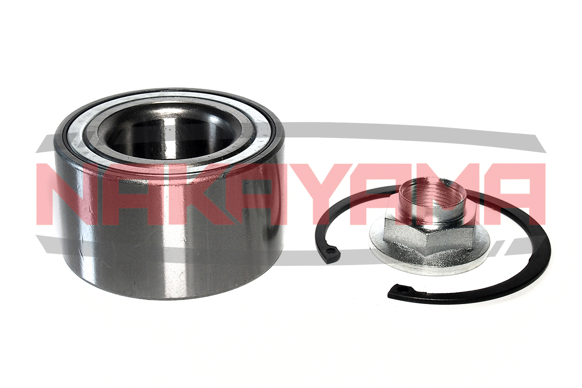 Подшипник передней ступицы колеса, комплект mazda 3 00- , 6 1.8/2.0/2.3/2.3 MPS Turbo 02- - Nakayama M1114NY