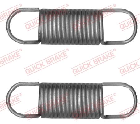 Пружинка ручника Jaguar s/xj 99-09 - Quick Brake 1130523