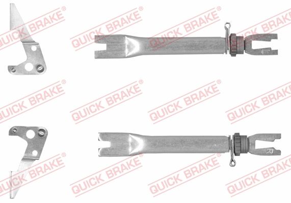 комплект саморегуляторов барабанных тормозных колодок - Quick Brake 10253027