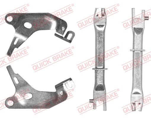 комплект саморегуляторов барабанных тормозных колодок - Quick Brake 10853005