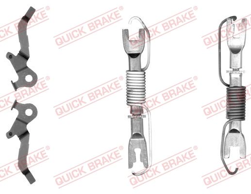 комплект саморегуляторов барабанных тормозных колодок - Quick Brake 10853007