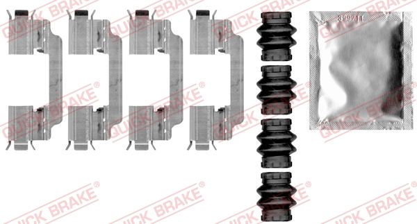 Комплект монтажный тормозных колодок задн mercedes: SL (r231) All models except AMG 01.12- TRW - Quick Brake 1090010