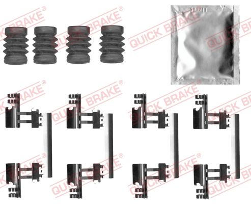 ремкомплект установочный колодок дисковых - Quick Brake 1090027
