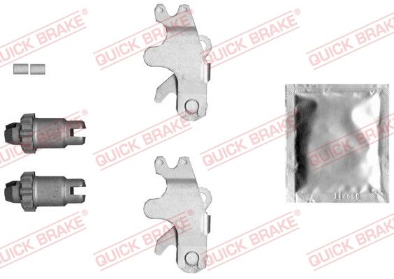 комплект саморегуляторов барабанных тормозных колодок - Quick Brake 12053003