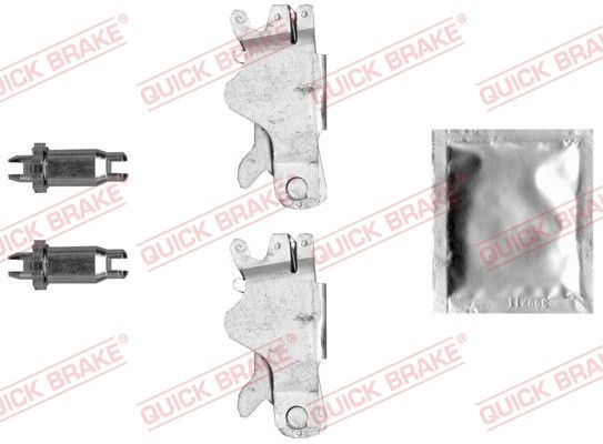 комплект саморегуляторов барабанных тормозных колодок - Quick Brake 12053010