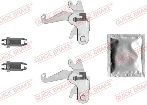 комплект саморегуляторов барабанных тормозных колодок - Quick Brake 12053012