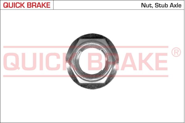 QB- VW LT 28-35/46 96- M20x1.5 30x14.7 гайка шейки оси - Quick Brake 9806