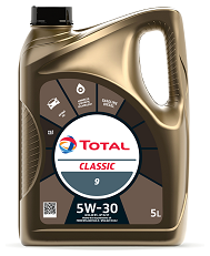 Масло моторное classic 9 5w30 синт 5л  (3шт/уп) - TOTAL 213839