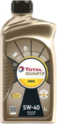 Масло моторное синтетическое quartz 9000 5w-40 1л - TOTAL 213764