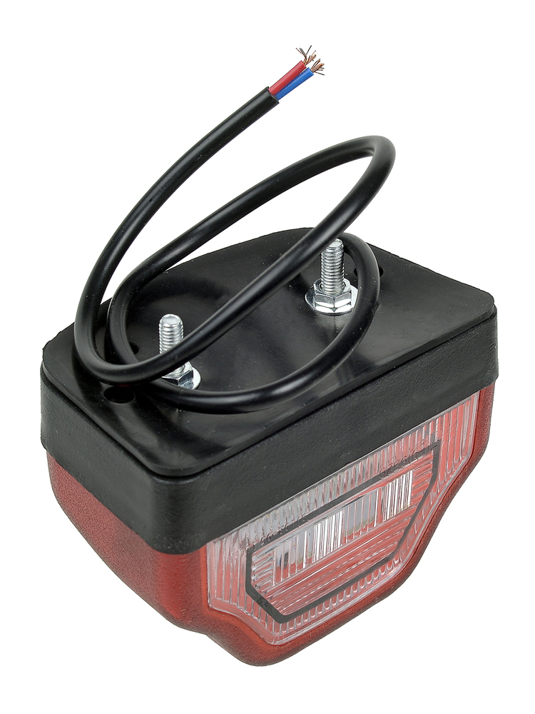 Фонарь освещ.номер.знака красн.8LED-24V - Stellox 87-33574-SX