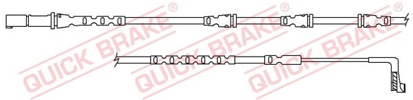 Датчик износа дисковых тормозных колодок Quick Brake                WS0380A