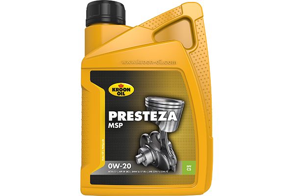 Масло моторное Presteza MSP 0w20 1L - KROON-OIL 36495