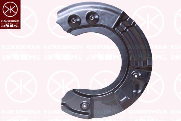 Кожух тормозного диска передн лев bmw: 5(f10) 01.09-10.16  - Klokkerholm 0067377