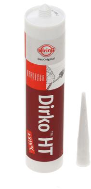 Герметик Dirko HT 310ml. (Туба под пистолет) универсальный, высокотемпературный -40 + до 300 - Elring 465.766