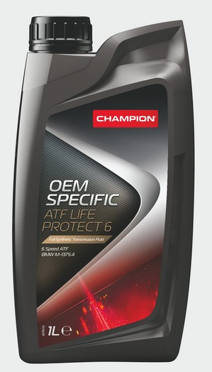 Champion OEM specific ATF life protect 6 1L масло трансмиссионное BMW 83220142516/m-1375 VW g 055005 - Champion 8206108