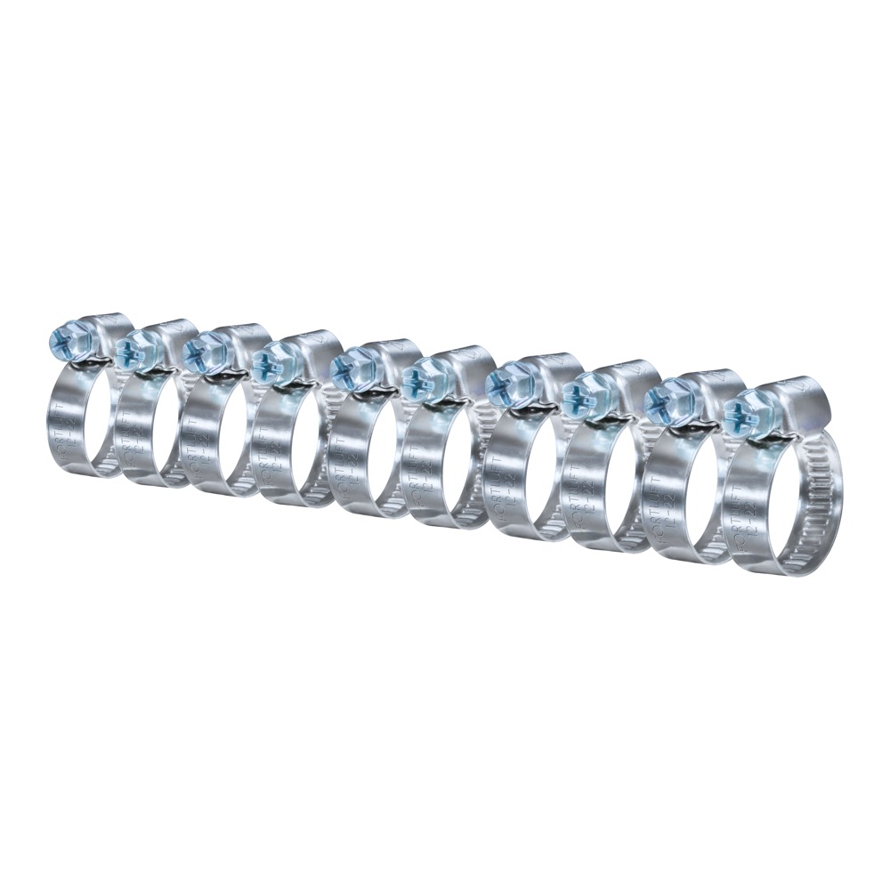 Хомут червячный нержавеющая сталь - Fortluft 1222w2-10