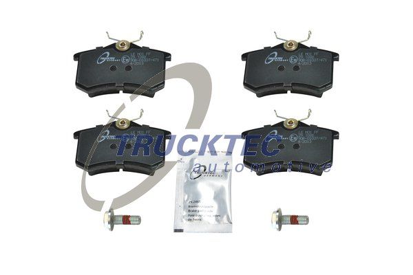 Колодки тормозные дисковые | зад | - TRUCKTEC 07.35.105