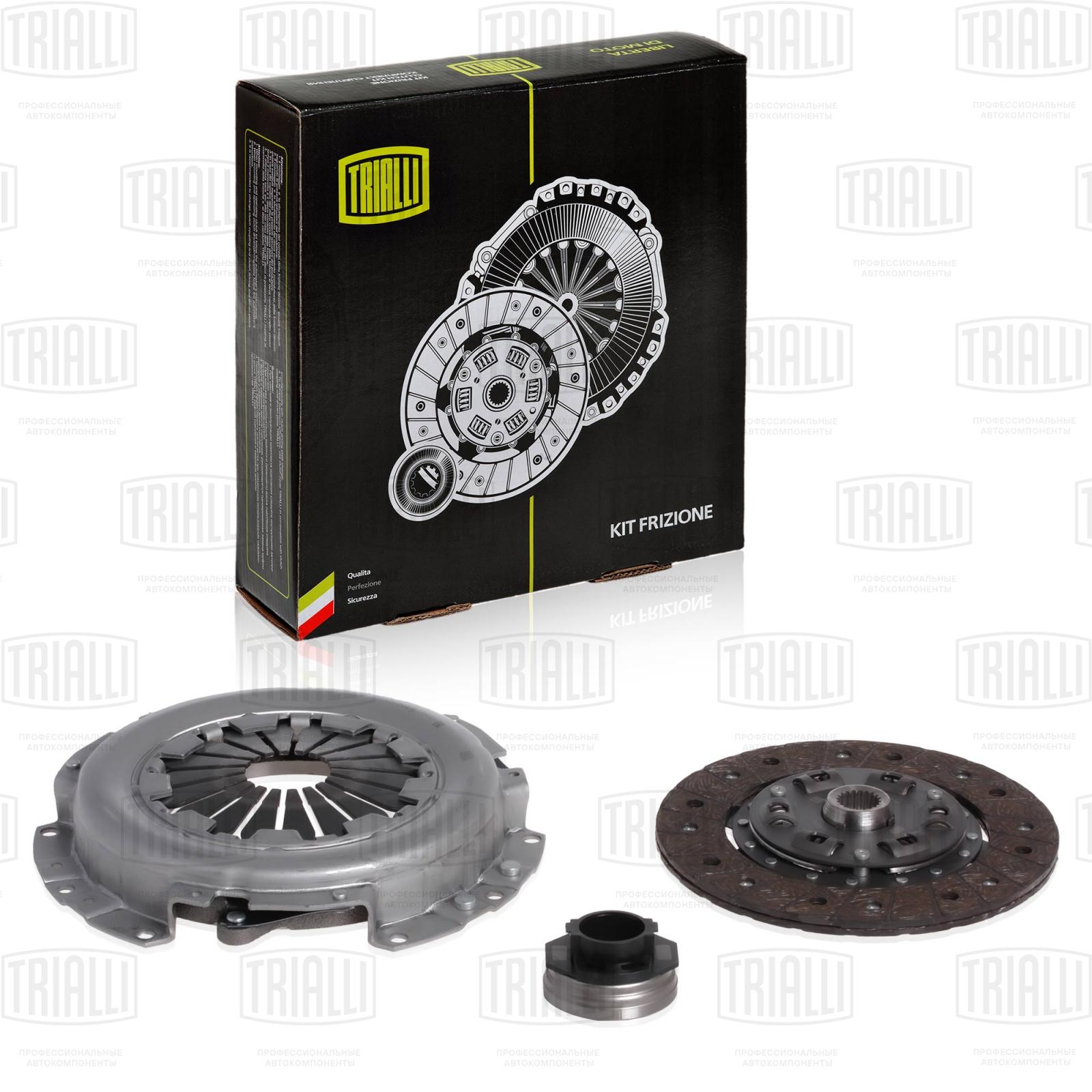 Сцепление в сборе (кмпл.) для а/м Kia Spectra (00-) 1.6i () - Trialli FR 0809