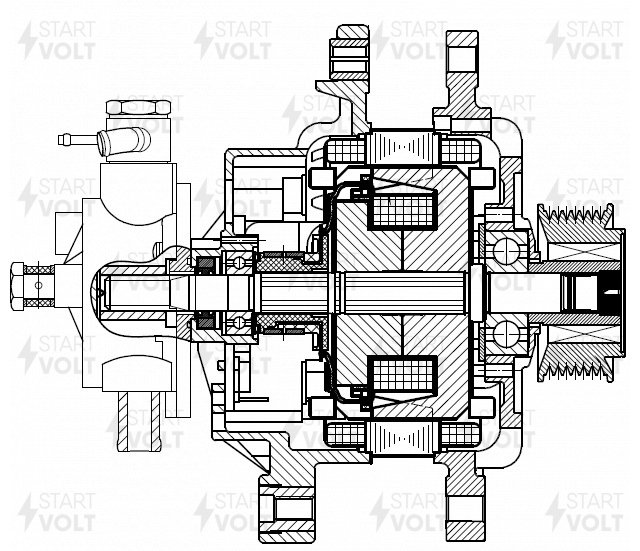Генератор  - STARTVOLT LG 0805
