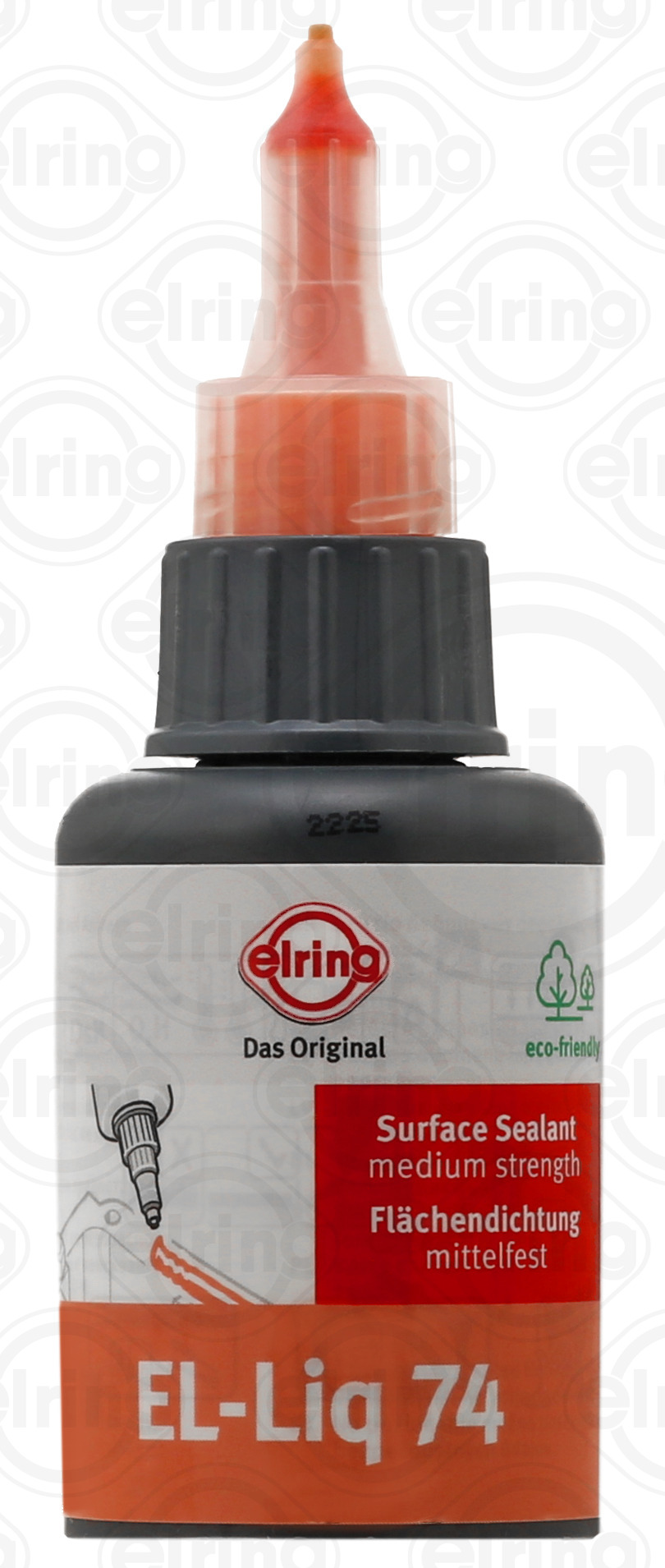 Герметик красный EL-Liq 74 50мл -55 °С /180 °С Elring 461.682