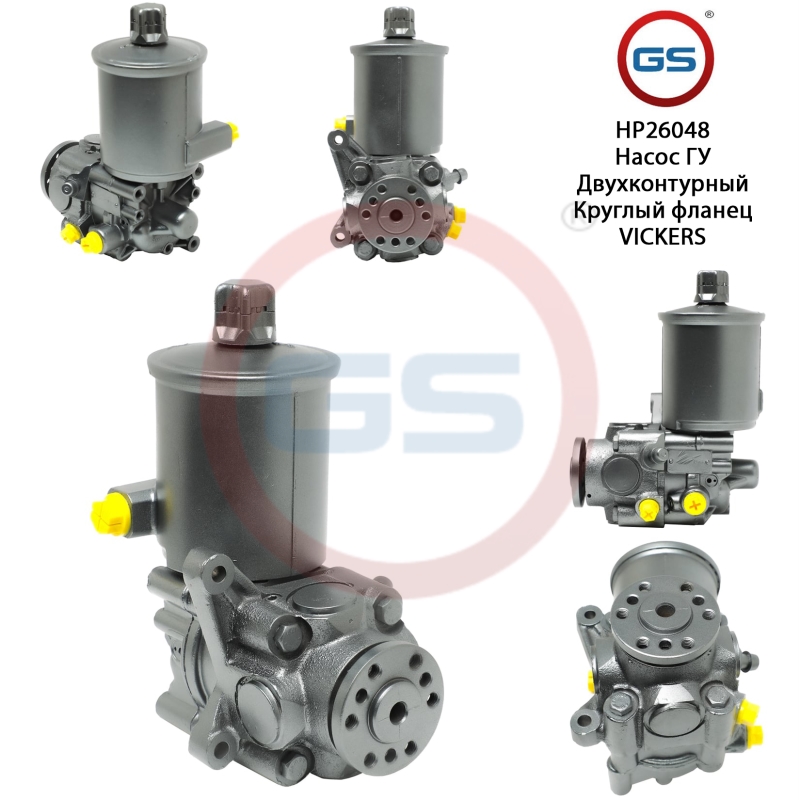 Насос ГУР Mercedes e w124 1984-1997, Mercedes SL r129 1989-2001 rebuild - GS HP26048