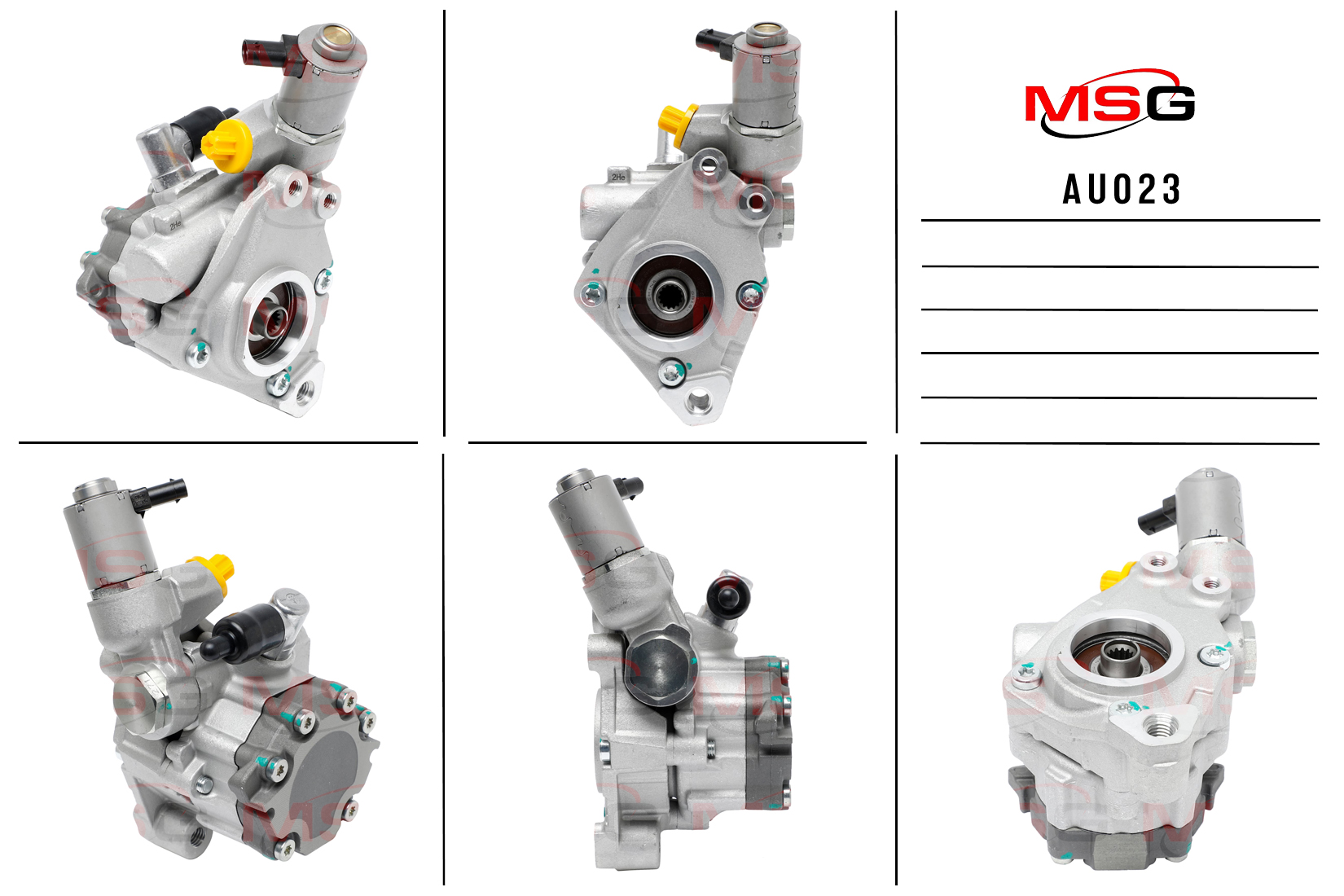 Насос ГУР новый audi A5 / S5 2007- - MSG AU023