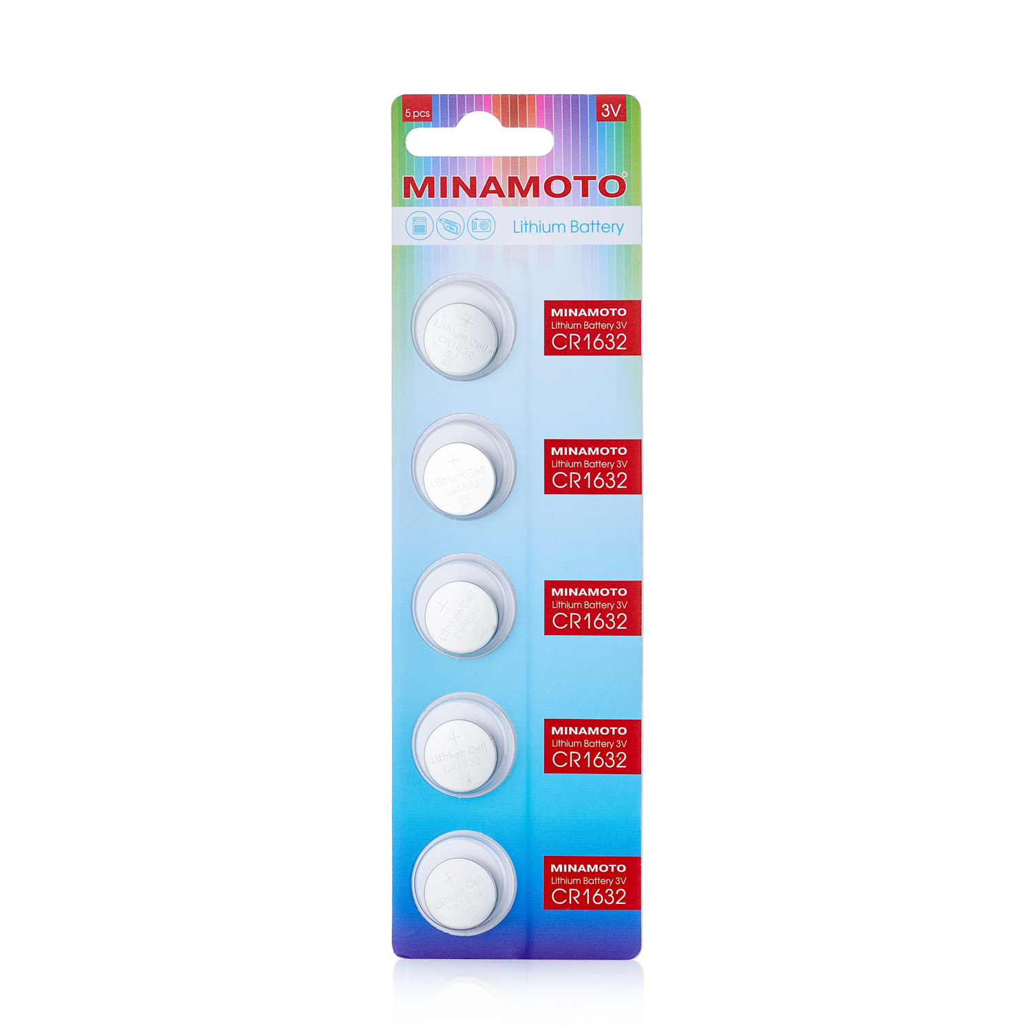 Батарейка cr-1632 Minamoto 5/card (Элемент питания).Japan - Auto-GUR CR1632M