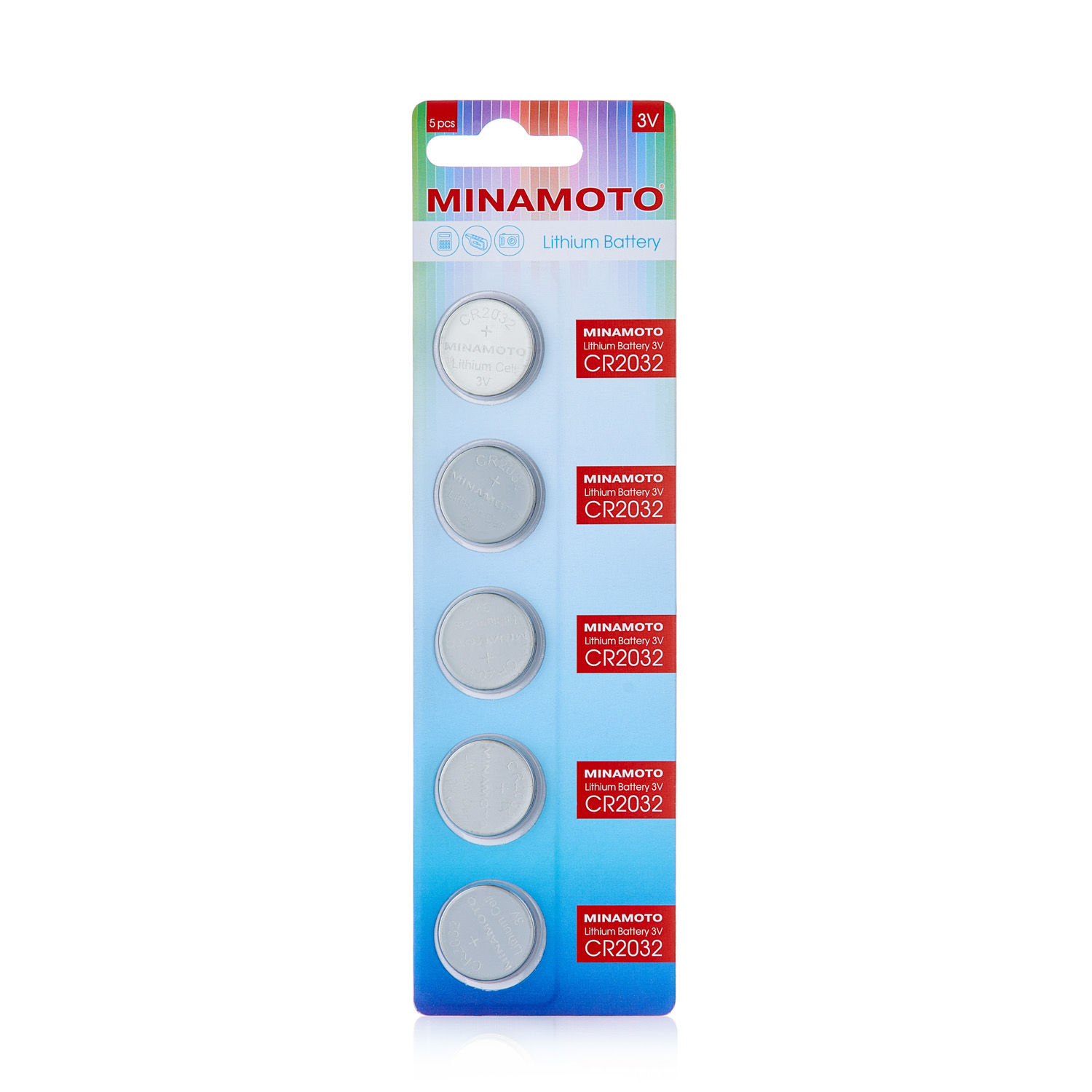 Батарейка cr-2032 Minamoto 5/card (Элемент питания).Japan - Auto-GUR CR2032M