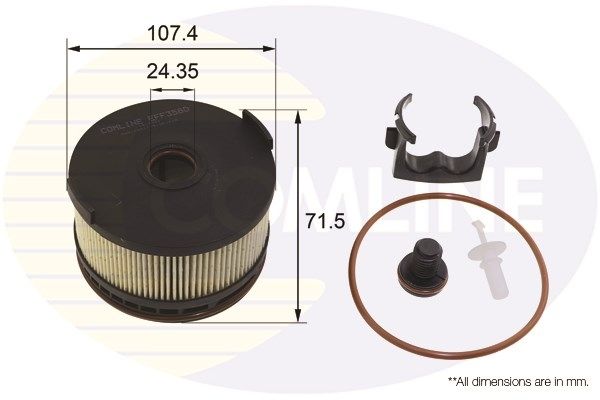 Фильтр топливный - Comline EFF358D