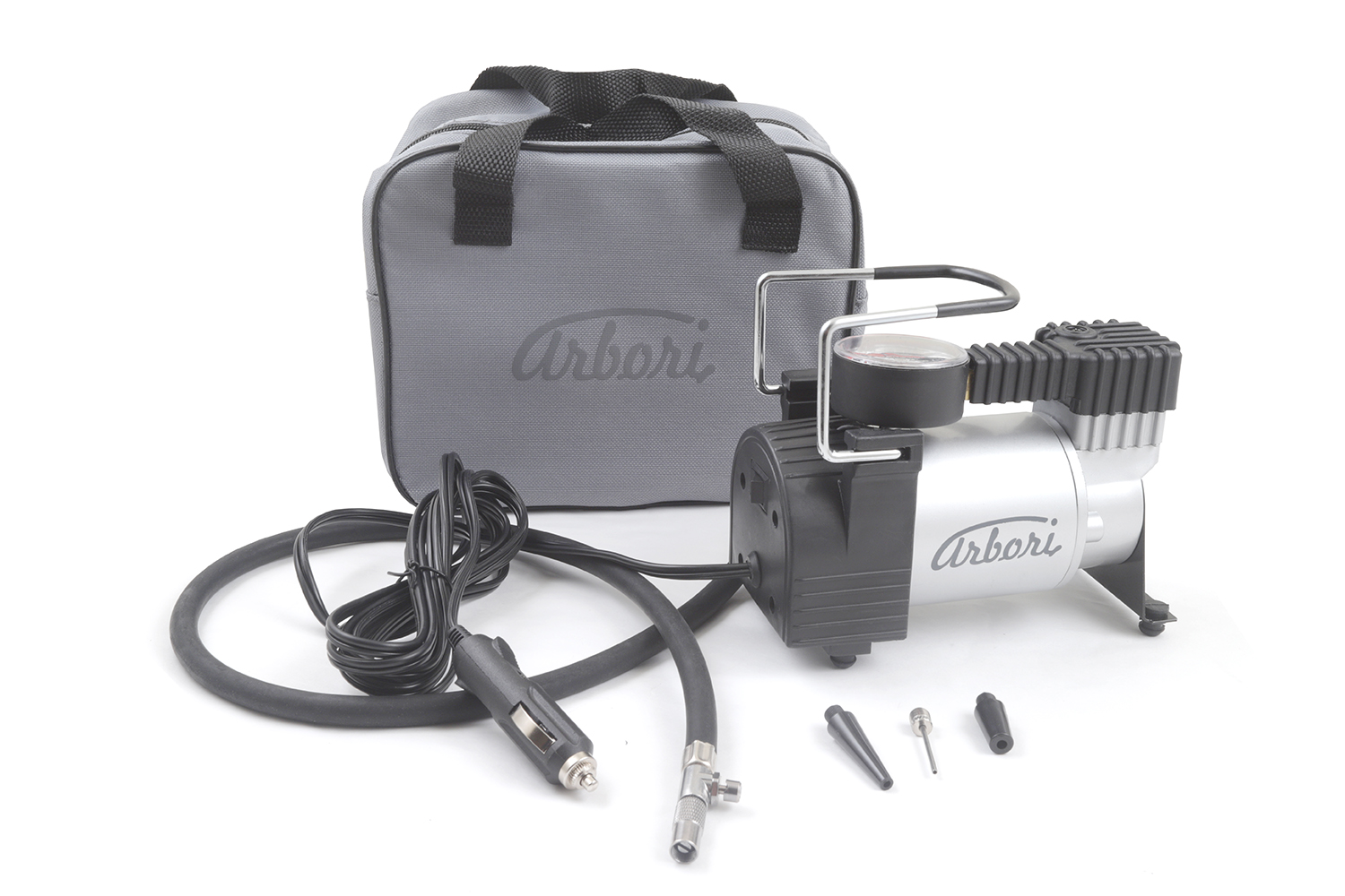 Автомобильный компрессор для накачки шин, производительность 35л/мин - Arbori ARBORI.S.735
