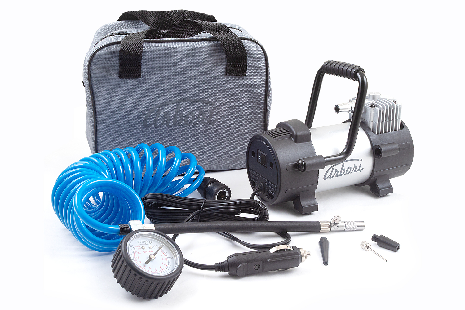 Автомобильный компрессор для накачки шин, производительность 40л/мин - Arbori ARBORI.X.740