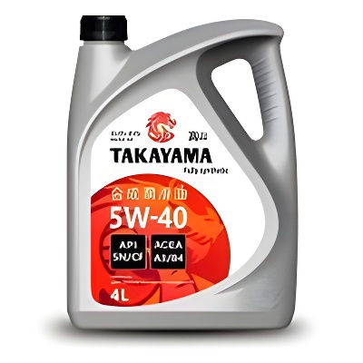 Масло моторное takayama SAE 5w-40 API sn/cf 4л пластик - TAKAYAMA 605521