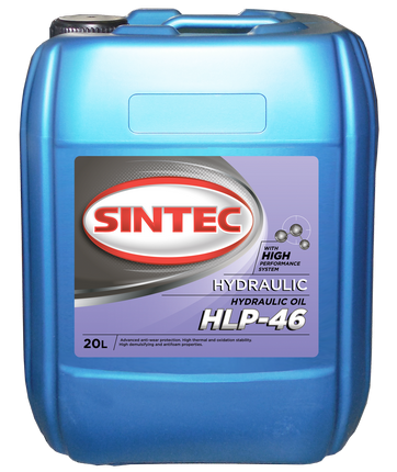 Масло гидравл sintec Hydraulic HLP 46 20л (1шт/45/15) (4шт для ОП) - SINTEC 999986