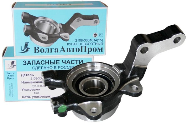 Кулак поворотный 2108 левый  с подшип.ВолгаАвтоПром - ВолгаАвтоПром 2108-3001015П