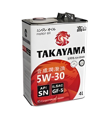 Масло takayama  5w30 gf-5 SN ( 4л) синт. - TAKAYAMA 605043
