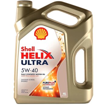 550055905 Масло моторное shell Helix Ultra SPA 5w40 синтетическое 4 л - Shell 550055905