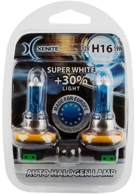 H16(SUPER WHITE+30%) (PGJ19-3) 12V 19W