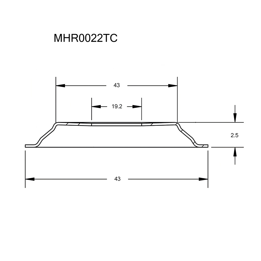 Тепловой отражатель турбокомпрессора - Krauf MHR0022TC