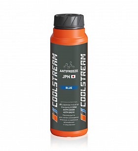 Cs-011001 Антифриз CoolStream antifreeze JPN готовый (синий) Япония 1кг -40°с. - CoolStream CS011001