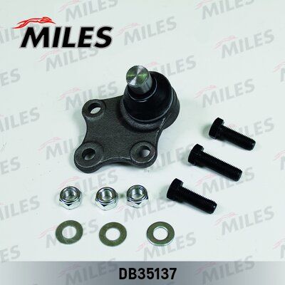 Опора шаровая peugeot partner/citroen berlingo пер.нижн. лев/прав.(с ГУР)(с 07972)(с крепежом) - Miles DB35137