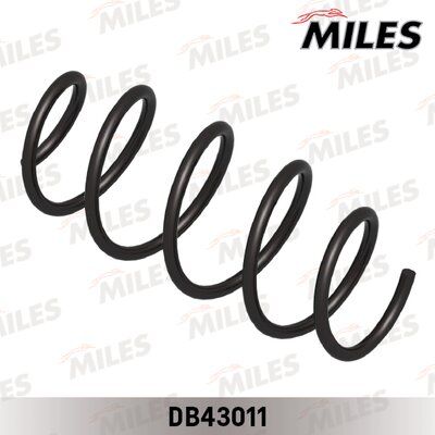 Пружина подвески opel corsa d 1.0/1.2/1.4 3дв. 7/06- передняя - Miles DB43011