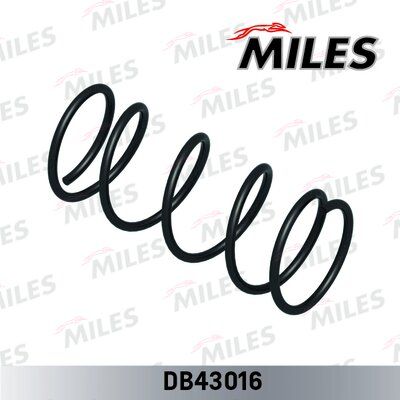 Пружина подвески ford focus 1,6 98-04 передняя - Miles DB43016