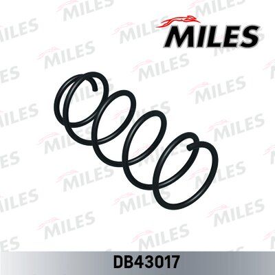 Пружина подвески ford focus II 1.8d/2.0d передняя - Miles DB43017