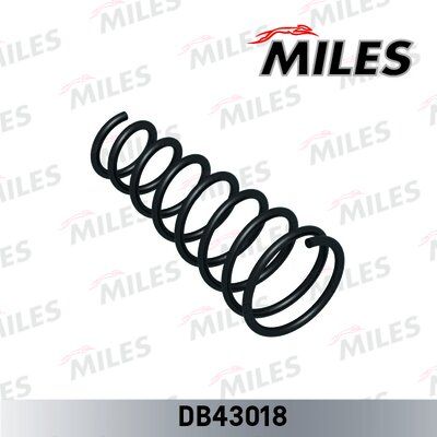 Пружина подвески suzuki SX4 1,6 VVT 4x4 6/06- передняя - Miles DB43018