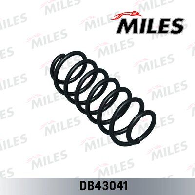 Пружина подвески skoda octavia II 1.4/1.6/1.6fsi/1.9tdi/2.0fsi/tdi 04- задняя - Miles DB43041