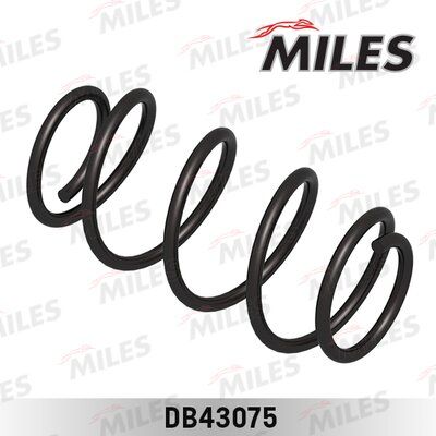 Пружина подвески opel vectra b 1.8/1.7td -03 передняя - Miles DB43075