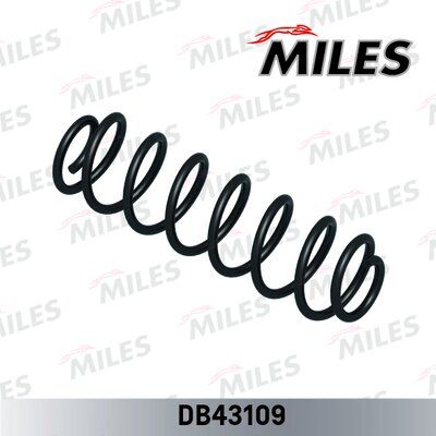 Пружина подвески VAG octavia i/bora 1.4/1.6/1.8/2.0/1.9TDi 96-04 задняя - Miles DB43109