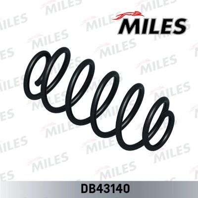 Пружина подвески VW passat IV 1.6/1.8/1.8t/2.0 96-05 передняя - Miles DB43140